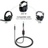 weishan A40 Cord Replacement for Astro A10 A40 TR Gaming Headsets, 3.5mm(1/8") Braided Detachable Audio Cable with Inline Mic Mute Switch, 6ft Lon...