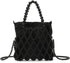 Oweisong Women Pearl Clutch Purses Wedding Bridal Handbag Tote Formal Party Evening Bucket Bag 2 in 1 Shoulder Bag...