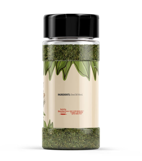 Unpretentious Dill Weed, 5 Tbsp, Light Anise Taste, Garnish...