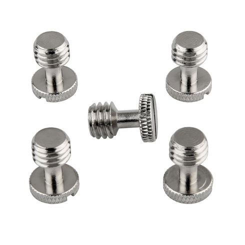 NICEYRIG 3/8 Inch Camera Quick Release Screw Tripod Screw Adapter Connecter DSLR Camera Rig Accessories- 5 Pack...