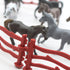 Animal Assorted Mini Plastic Figures Toy Set, Educational Party Cake Topper, Goody Bag Filler (8pcs horse)...