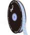 Light Blue Gingham Plaid Checked Ribbon 25 Yard Each Roll 100% Polyester (3/8", Lt.Blue)...