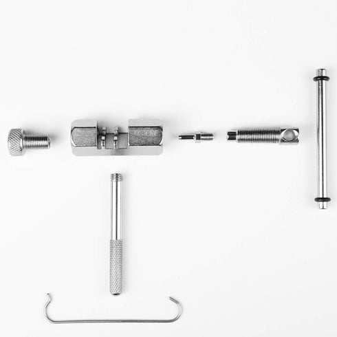 Bike Chain Breaker Bicycle Chain Removal Tool - Road and Mountain Bicycle Chain Splitter Cutter with Chain Hook for Hand Repair Bicycle Chain...