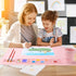Silicone Painting Mat, 20"x 16" Silicone Art Mat with Cup, Kids Painting mat for Resin, DIY, Drawing Resin, Paint, Clay?Playdoh Large Craft Mat- S...