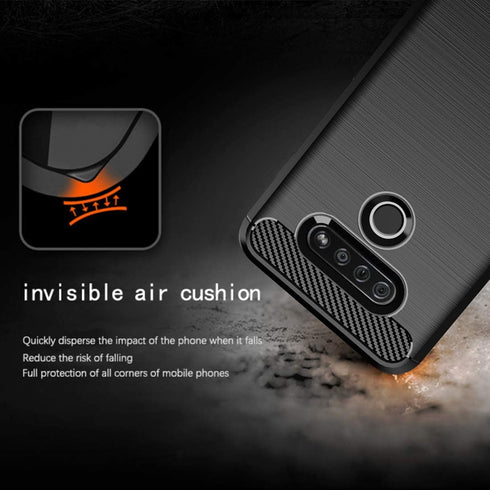 Osophter for LG K51 Case,LG Reflect Case,LG Q51 Case Shock-Absorption Flexible TPU Rubber Protective Cell Phone Cover for LG K51(Black)...