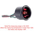 ESUPPORT Car 2" 52mm Digital Water Temp Gauge Red LED Fahrenheit F...