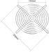 uxcell Cooling Fan Grill Metal Finger Guard 230mm x 230mm for 180mm x 180mm Case Computer Pack of 2...