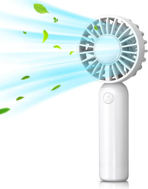 Mini Handheld Fan, 3 Speed Personal Mini Fan, Portable Battery Fan, USB Rechargeable Makeup Eyelash Fan, Suitable for Fashionable Women Traveling ...
