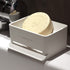 Soap Mate Slanted soap Dish with self-draining & Drying Fast Natural soap Saver for Bathroom, Shower tub & Kitchen Sink Household (Cool White)...