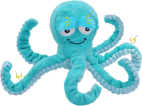 Octopus Dog toys-Large Squeaky Dog Toys- Tug of War Dog Toys Interactive Plush Dog Toys for Small, Medium Puppies- Training Aid, Boredom Reducer...