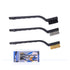 3Pcs Mini Wire Brush Set for Cleaning and Rust Removing, 7 Inch Industrial Wire Brushes of Stainless Steel/Nylon/Brass Bristles...