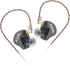 CCA CRA in Ear Monitor, Ultra-Thin Diaphragm Dynamic Driver IEM Earphones, Clear Sound & Deep Bass in Ear Headphones, Wired Gaming Earbuds with 2 ...