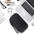 Electronic Organizer Case, Travel Cable Organizer Pouch Electronic Accessories Carry Case Water Resistant Organizer Pouch Bag for Cable, Cord, Cha...