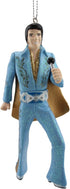 Kurt Adler Elvis in Blue Suit Blow Mold Ornament...
