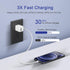 20W USB C Charger,Huntkey USB-C Power Adapter PD Type c Fast Charger Block USBC Wall Charger for iPhone 14/13/12/11/X/XR Series,Samsung Galaxy S22...