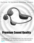 Tayogo Bone Conduction Headphones, Wireless Bluetooth Bone Conducting Earbuds, Open Ear Headset with Mic, for Running, Cycling, Yoga-Grey...