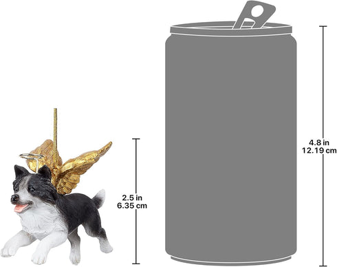 ANGEL BORDER COLLIE ORNAMENT...