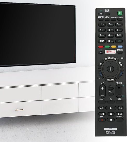RMT-TX102D Replaced Remote fit for Sony TV KDL-32R500C KDL-32R503C KDL-32R505C KDL-40R550C KDL-40R553C KDL-40R555C KDL-40R557C KDL-48R510C KDL-48R...