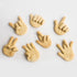 Suck UK Hand Cookie Cutter - Hand Shaped Novelty Cookie Cutter - Plastic Pastry Cutters - Funny Baking Tools & Accessories for Kids - Finger Shape...