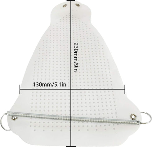 ZRM&E 230x155x0.5mm Home Iron Shoe Cover Teflon Cover Iron Shoe for Electric Iron...