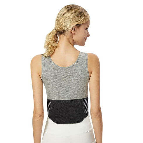 Heating Lower Back Brace Cordless Back Support Belt for Pain Relief Heated Waist Belt Wrap with Heating Pad Adjustable Lumbar Support for Men Wome...