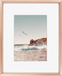 Frametory, 8x10 Metal Picture Frame with Mat for 5x7 Picture & Real Glass, Aluminum Photo Frame Collection (Rose Gold, 1 Pack)...