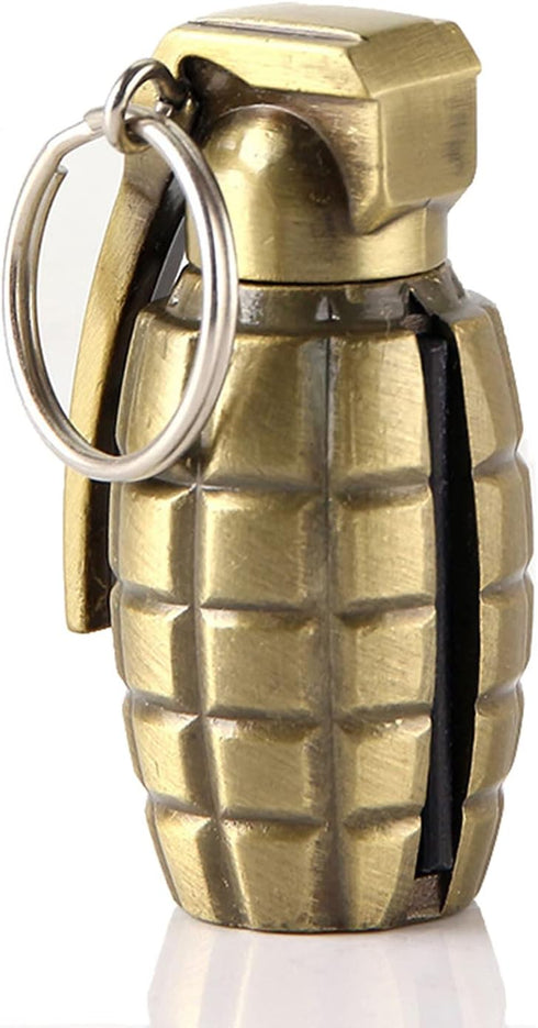 Permanent Match Lighter, Flint Fire Starter Keychain Lighter, Reusable Lighter for Camping Emergency Smoking Accessory Survival Gear...