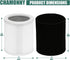H-HF400-VP Filter Replacement, Compatible with Hunter H-HF400-VP, H-PF400 and Hunter HP400 Cylindrical Tower Air Purifier, 1 True HEPA Filter + 4 ...