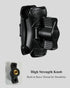 BRCOVAN Double Socket Arm High Strength Composite Short Arm Compatible with RAM Mounts B Size 1'' Ball Components & Bike Motorcycle Phone Mount Ho...