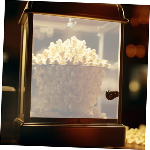 Ciieeo Protective Baffle Automatic Popcorn Machine Baffle Clear Panel Household Popcorn Maker Panel Popcorn Machine Door Panel Popcorn Machine Pan...