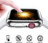 GEAK 3 Pack Compatible with Apple Watch Screen Protector Case 42mm, Full Protective Case HD Ultra-Thin Cover Compatible with iWatch Series 3/2/1 B...