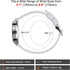 ManChDa Nurse Watch Nursing Watch Medical Watch for Women Waterproof Watch with Second Hand Easy to Read Watch Military Time Watch Luminous Watch ...