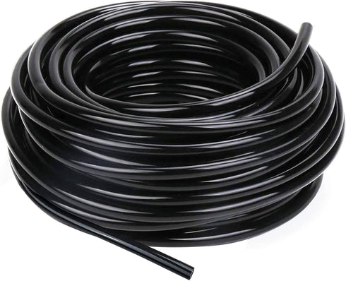 URANT 50 Ft 1/4 Inch Irrigation Pipe Drip Hose Garden Hose for Drip Pipes,Drip Irrigation Systems,Small Garden Irrigation Equipment Black (15 m)...