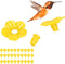 Estink Hummingbird Feeders Replacement Flowers, 30 Sets Hummingbird Feeder Flowers Multicolor Replaceable Hummingbird Bird Feeder Flower Accessori...