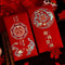 12PCS Chinese Red Envelopes for Wedding, Lucky Money Gift Pockets with Dragon&Phoenix Pattern...