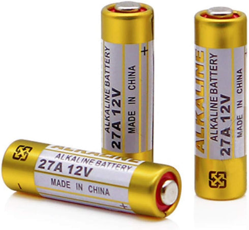 27A Batteries 12V Alkaline Battery CA22 SNN4176A ALK27A A27BP K27A VR27 R27A Batteries for Toys (10pcs/2Pack)...