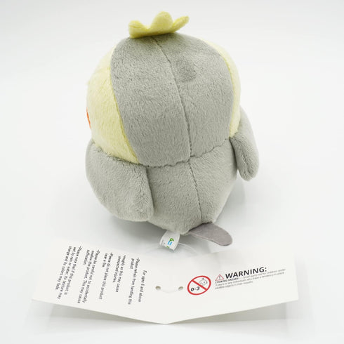 Soft and Downy Medium Bird Stuffed Toy Doll (Cockatiel Grey/M size?...