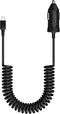 Scosche CPDi4203 PowerVolt 20-Watt MFi Certified Fast Car Charger Power Delivery 3.0 with Attached 4-Foot Adjustable Coiled Lightning Cable for Al...
