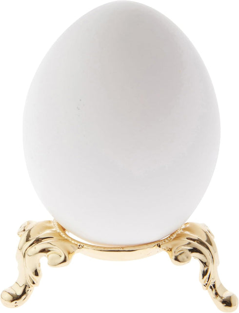 Bard's Gold-toned Egg Stand/Holder, Princess Ann, 0.875" Diameter (Fits Hen Sized Eggs), Pack of 2...
