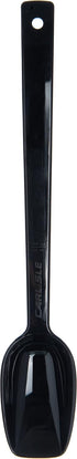 Carlisle FoodService Products Plastic Solid Spoon, 10 Inches, Black, (Pack of 12)...