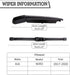 Rear Wiper Arm Blade Nut Set Replacement for KIA NIRO 2017-2020, Rear Wiper Cover Accessories Assembly, Wiper Cap Set for Back Windshield Window S...