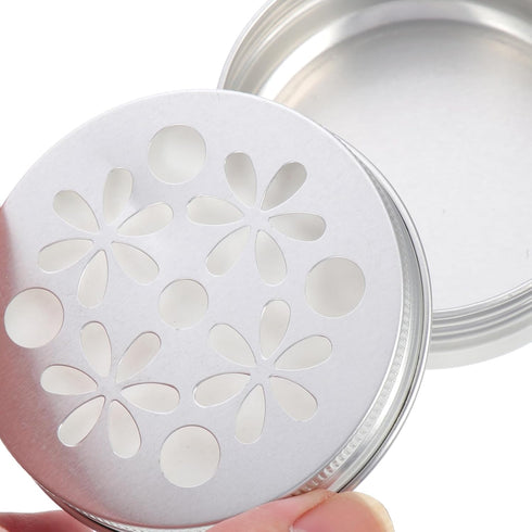 Screw Top Tin Cans 10pcs Hollow Threaded Aluminum Box Diffusers Essential Oil Air Freshener Essential Oil Diffuser Lightweight Aroma Diffuser Dog ...