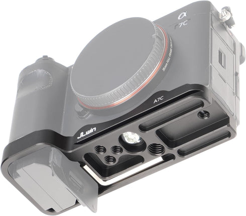 Quick Release Baseplate QR Plate Mount for Sony Alpha A7C ILCE-7C Mirrorless Camera, Compatible with Arca-Swiss Standard Tripod Ballhead...