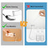 6PCS Glass Dropper Pipettes Beverage Mix Configurator Suitable Bubly SodaStream Drop Flavor Seltzer Flavor Drops for Sparkling Flavor SodaStream A...