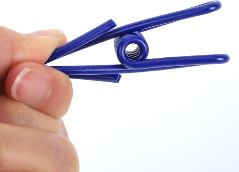 30pcs Chip Clips, 2.2 inch Bag Clips, Small Metal Clothes Pins, Colored...