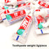 Jm Travel 0.1ounce Pocket Toothpaste for Hotel Outdoor Activities Camping Personal Teeth Care Agent Pack of 50...