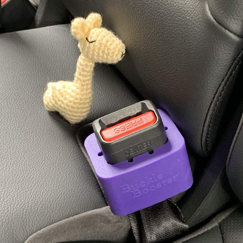 BPA Free Seat Belt Buckle Booster (2-Pack) - Raises Your Seat Belts for Easy Access - Makes Buried Seat Belt Receptacles Stand Upright for Simpler...