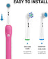 Replacement Toothbrush Heads Compatible with Oral B Braun Electric Toothbrush, 16 Pack Electric Toothbrush Heads, Precision Clean Brush Heads Refi...
