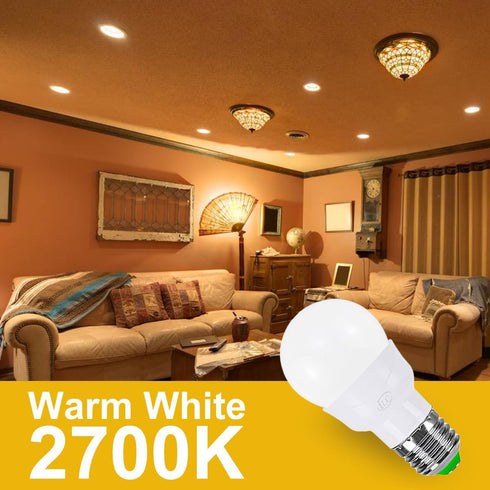 ILC RGB LED Light Bulb, Color Changing Light Bulb, 40W Equivalent, 450LM, 2700K Warm White 5W E26 Screw Base RGBW, Flood Light Bulb- 12 Color Choi...