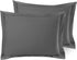 Nestl Soft Pillow Shams Set of 2 - Double Brushed Microfiber Pillow Covers - Hotel Style Premium Bed Pillow Cases, with 1.5” Decorative Flange, St...